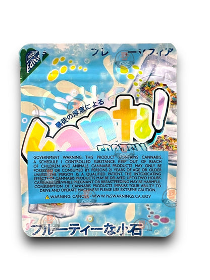 Fanta Frozen Fruity Pebbles 3.5G Mylar Bags Holographic