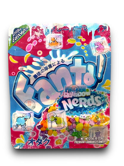 Fanta Frozen Rainbow 3.5G Mylar Bags Holographic