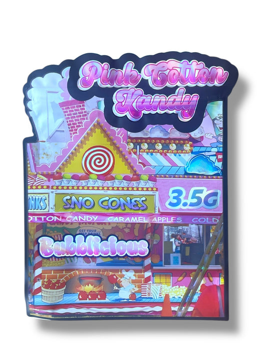 Pink Cotton kandy Bag 3.5g shape bag