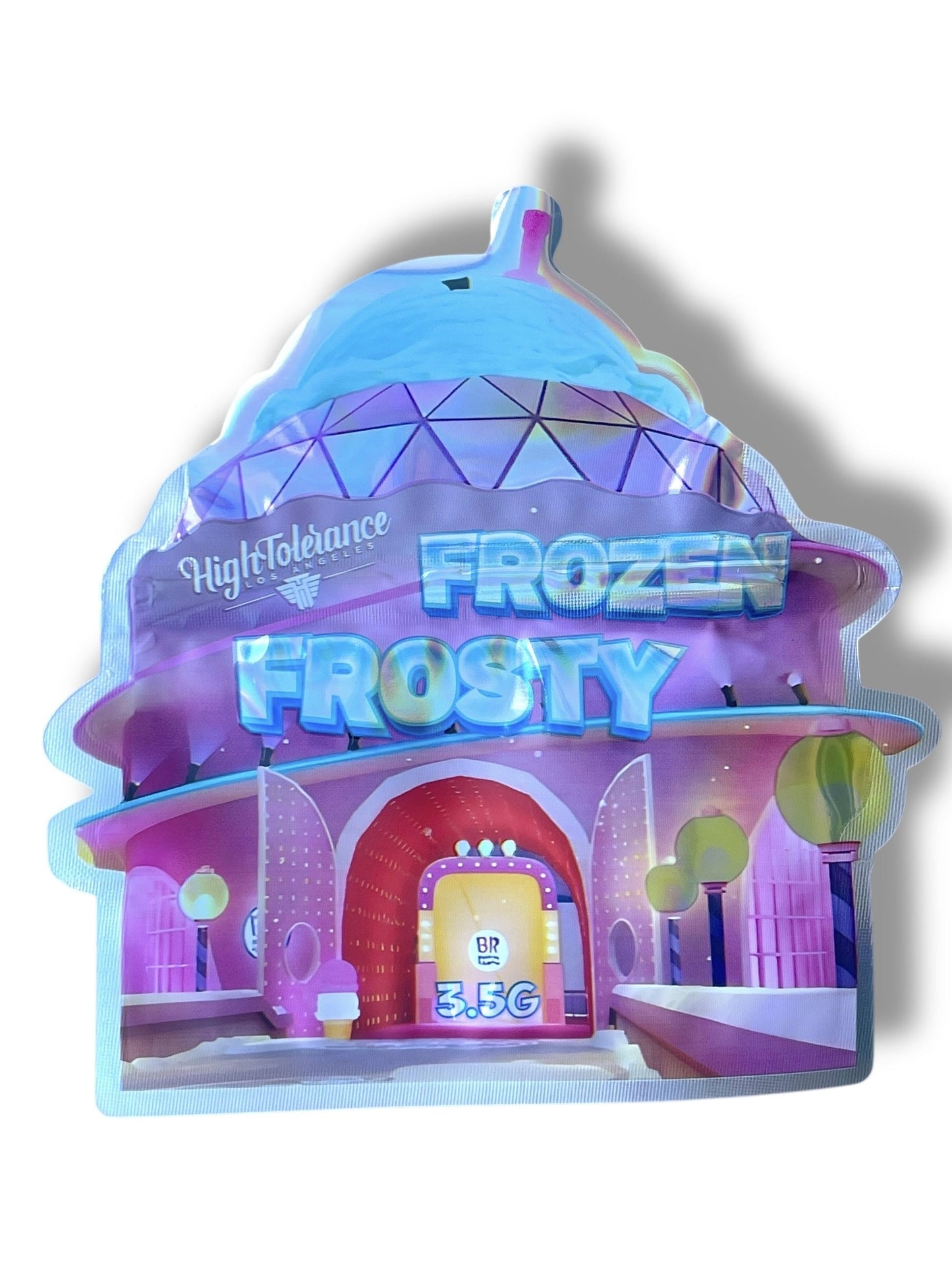 High Tolerance Frozen Frosty Bag 3.5g shape bag