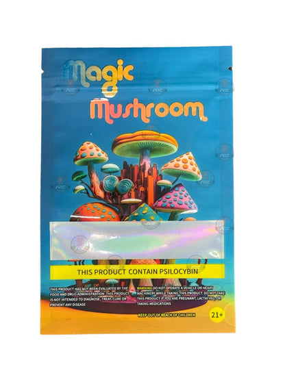 Magic Mushroom Mylar bags -Empty Packaging #1