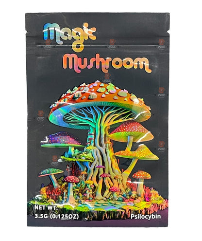 Magic Mushroom Mylar bags Empty Packaging #4