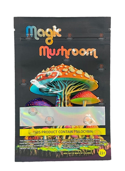 Magic Mushroom Mylar bags Empty Packaging #4