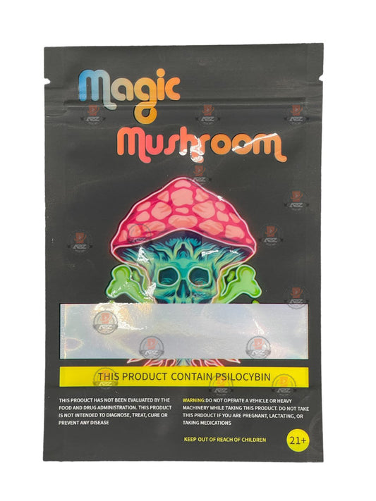 Magic Mushroom Mylar bags Empty Packaging #2