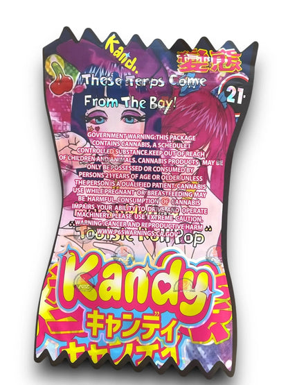Kandy Tootsie Roll Pop Marshmallow 1OZ 28G Mylar Bag (50 Count) - Black Unicorn Hub