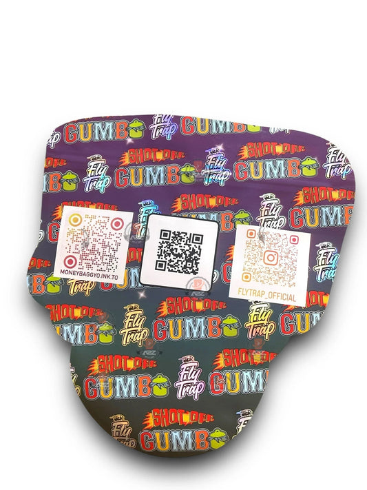 Gumbo Shot OFF 1OZ 28G Mylar Bag (50 Count) - Black Unicorn Hub