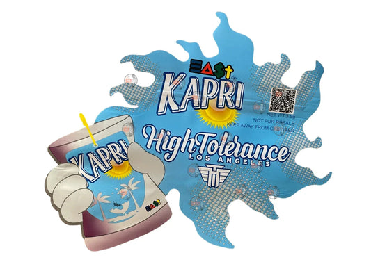 Kapri Mylar bag 3.5g cut out-High Tolerance- Sun - Black Unicorn Hub
