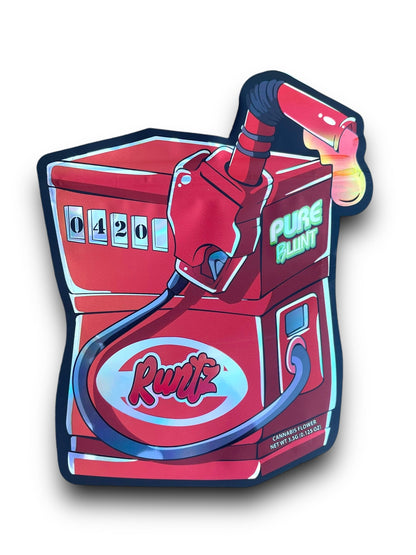 420 Pure Blunt Mylar Bags 3.5g Holographic