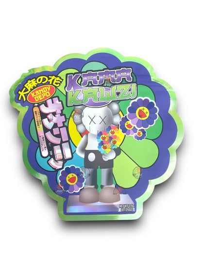 Kandy Depo Kama Kawzi Mylar Bags with Boxes 3.5g Box Packaging Holographic