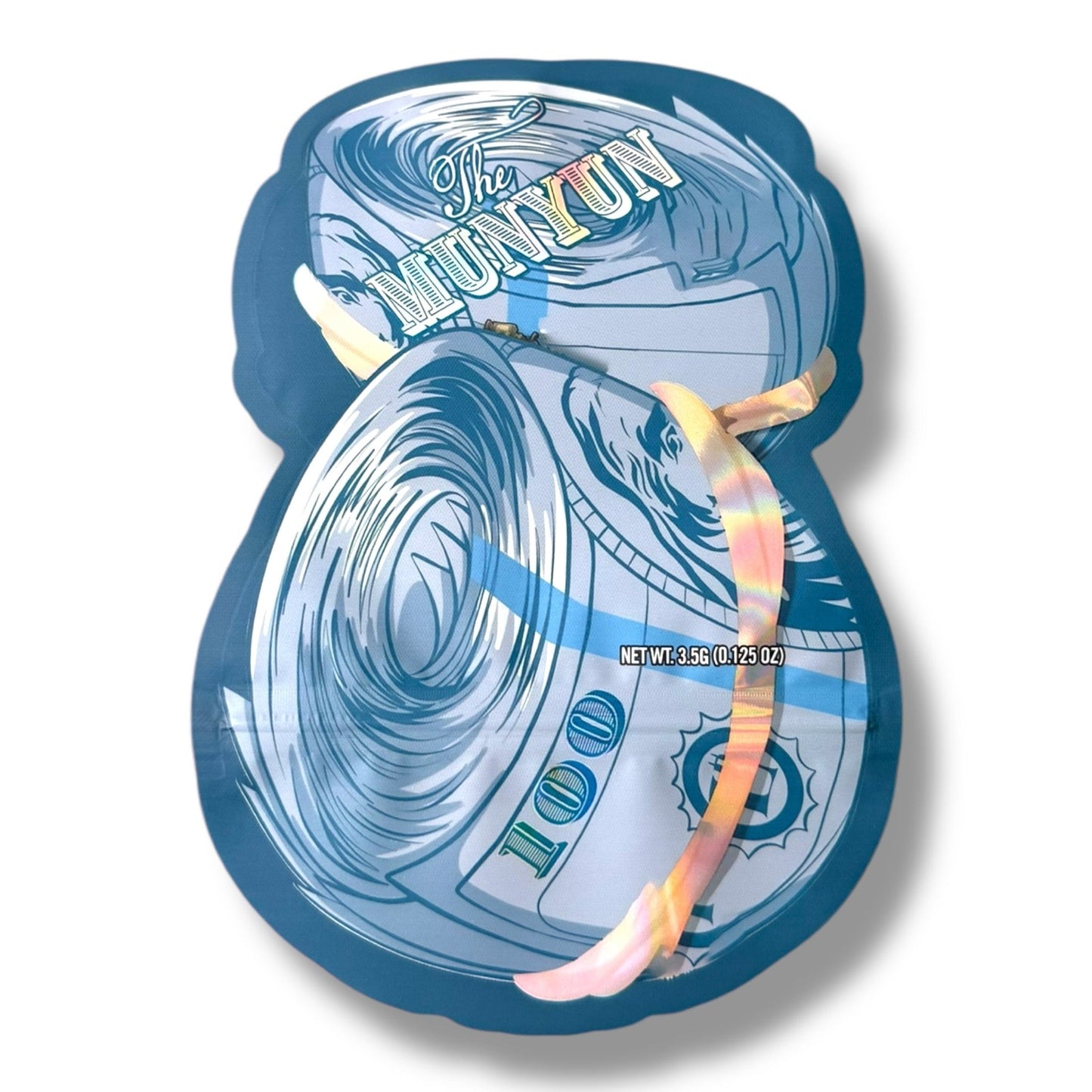 The Munyun Mylar Bag 3.5g shape bag