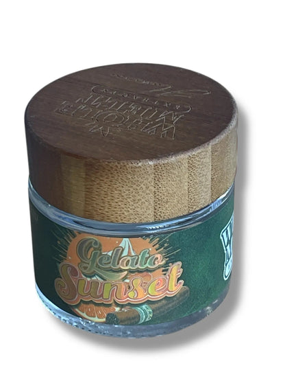 Whole Melt Havana 1oz Glass Jars - Varity Pack 16 Strains in box Empty Jars - Black Unicorn Hub