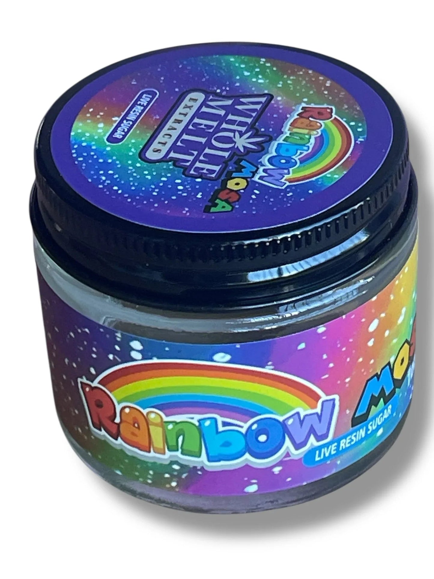 Whole Melt Sprinklez Edition 1oz Glass Jars - Varity Pack 16 Strains in box Empty Jars - Black Unicorn Hub