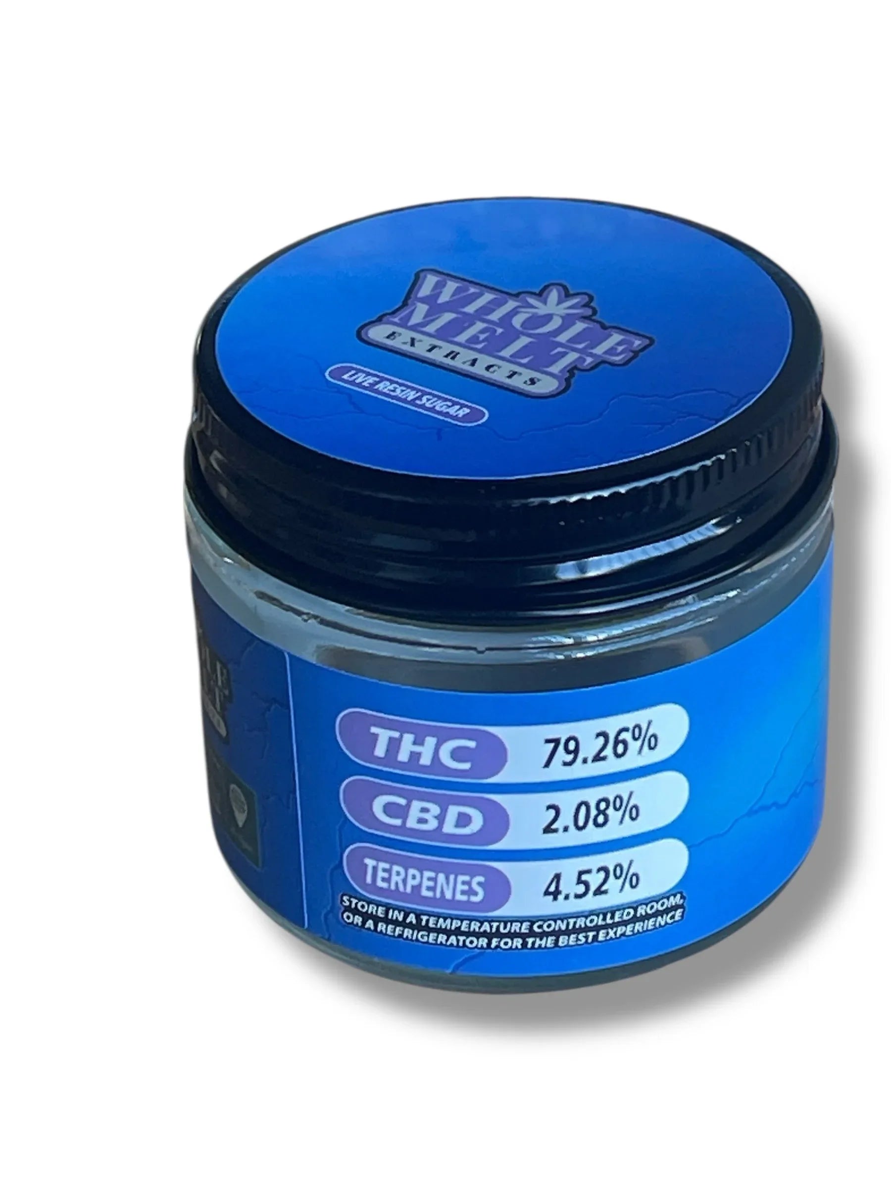 Whole Melt Winter Edition 1oz Glass Jars - Varity Pack 16 Strains in box Empty Jars - Black Unicorn Hub