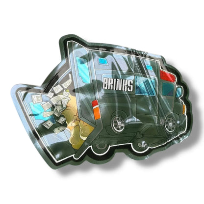 Brinks 3.5g Mylar Bags & Boxes with Window - Black Unicorn Hub