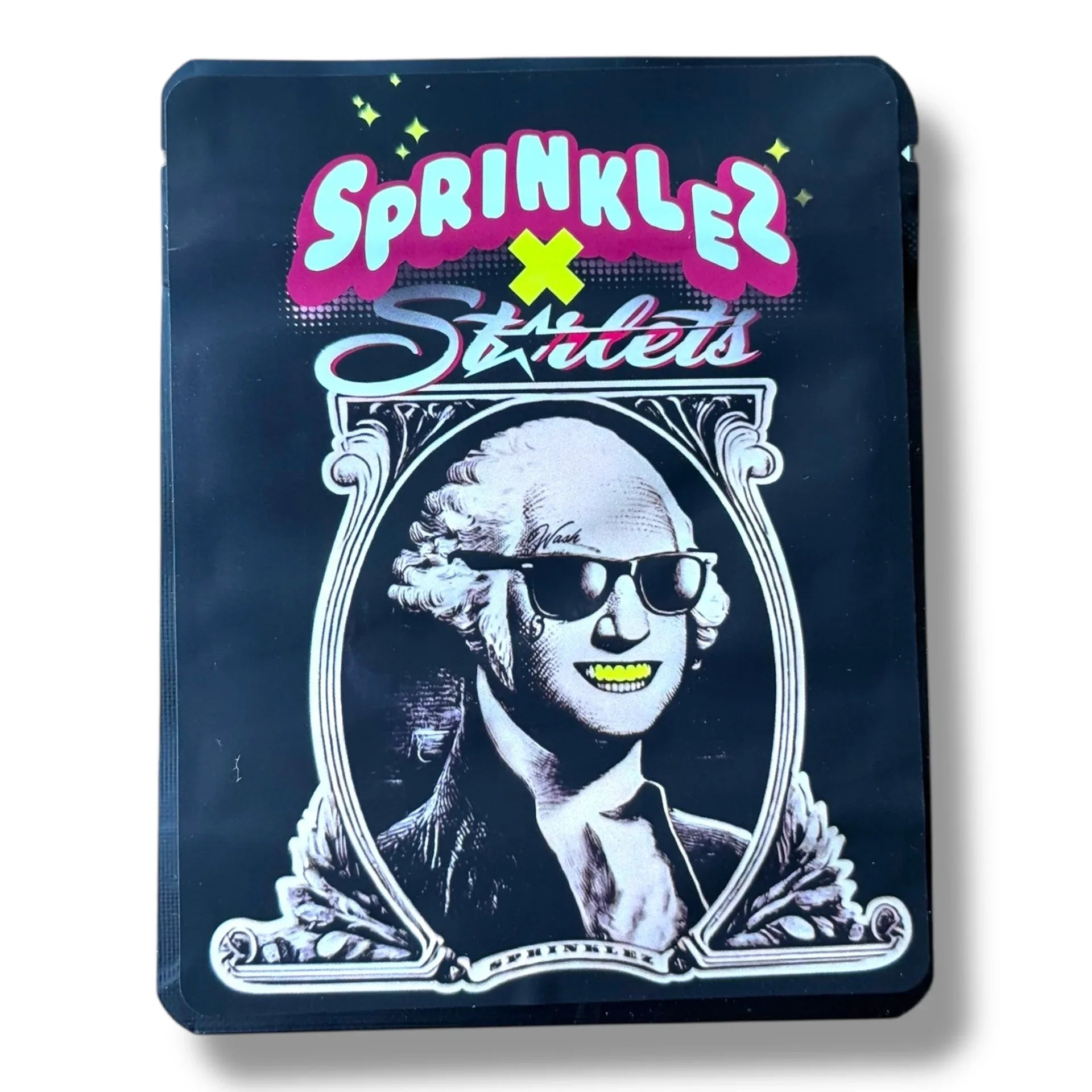Sprinklez Starlets 3.5G Mylar Bags -With stickers and label - Black Unicorn Hub