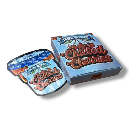 Pure Blunt Chilled Cherries Mylar Bags with Boxes 3.5g Box Packaging