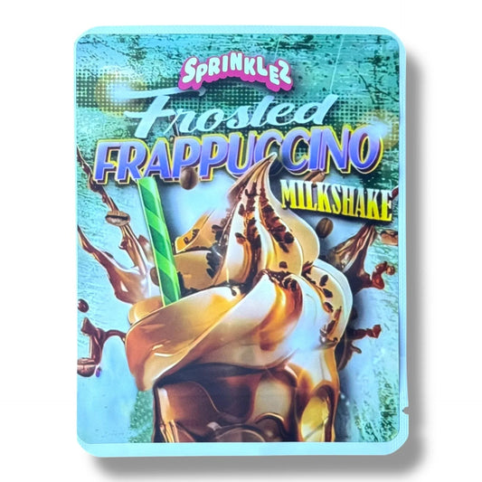 Sprinklez Frosted Frappuccino Milkshake 3.5G Mylar Bags -With stickers and label - Black Unicorn Hub