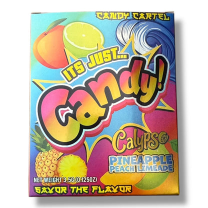 Candy Calypso Pineapple Peach limeade Mylar Bags with Boxes 3.5g Box Packaging Candy Cartel