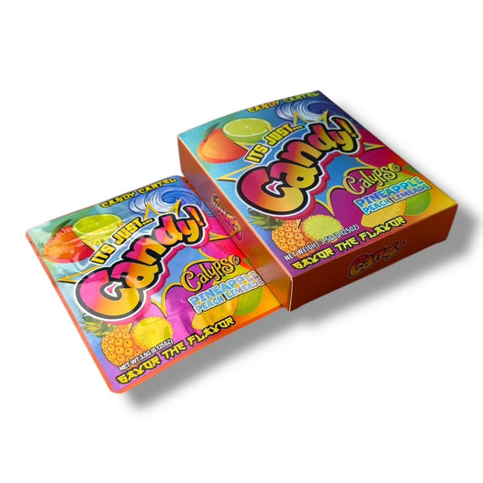 Candy Calypso Pineapple Peach limeade Mylar Bags with Boxes 3.5g Box Packaging Candy Cartel