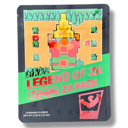 LEGENDO OF ZA PACK 3.5g Mylar Bag- Packaging Only Zatendo - Black Unicorn Hub