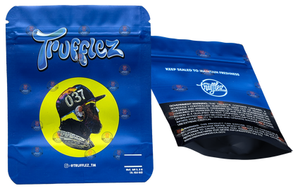 Trufflez 037 Mylar bag 3.5g Smell Proof Airtight Mylar Bag- Packaging Only