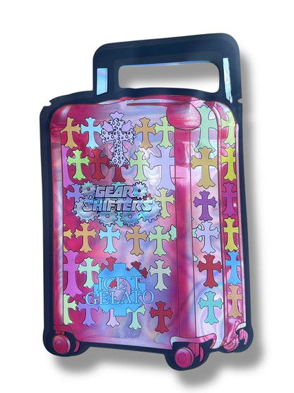 Pink Candy Shift Hearts Gear Shifters Ice T Gelato 3.5g Mylar Bag- Packaging Only