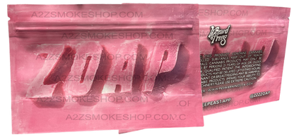 Zoap Wizerd Trees cut out Mylar Bags 3.5g Die Cut