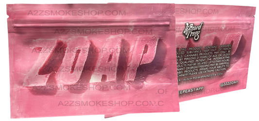 Zoap Wizerd Trees cut out Mylar Bags 3.5g Die Cut